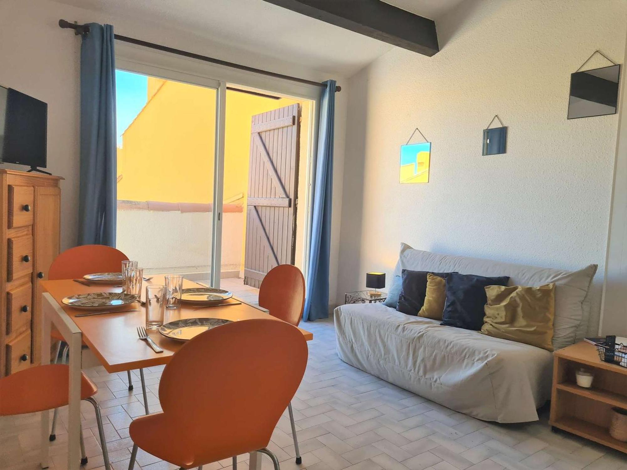 Appartement T2 Avec Parking Et Acces Direct A La Plage - Fr-1-249-129 Агд Екстер'єр фото